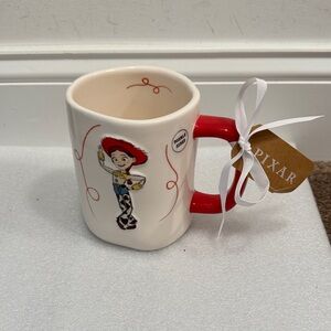 Rae Dunn pixar Toy Story Jessie cowgirl yeehaw mug NWT